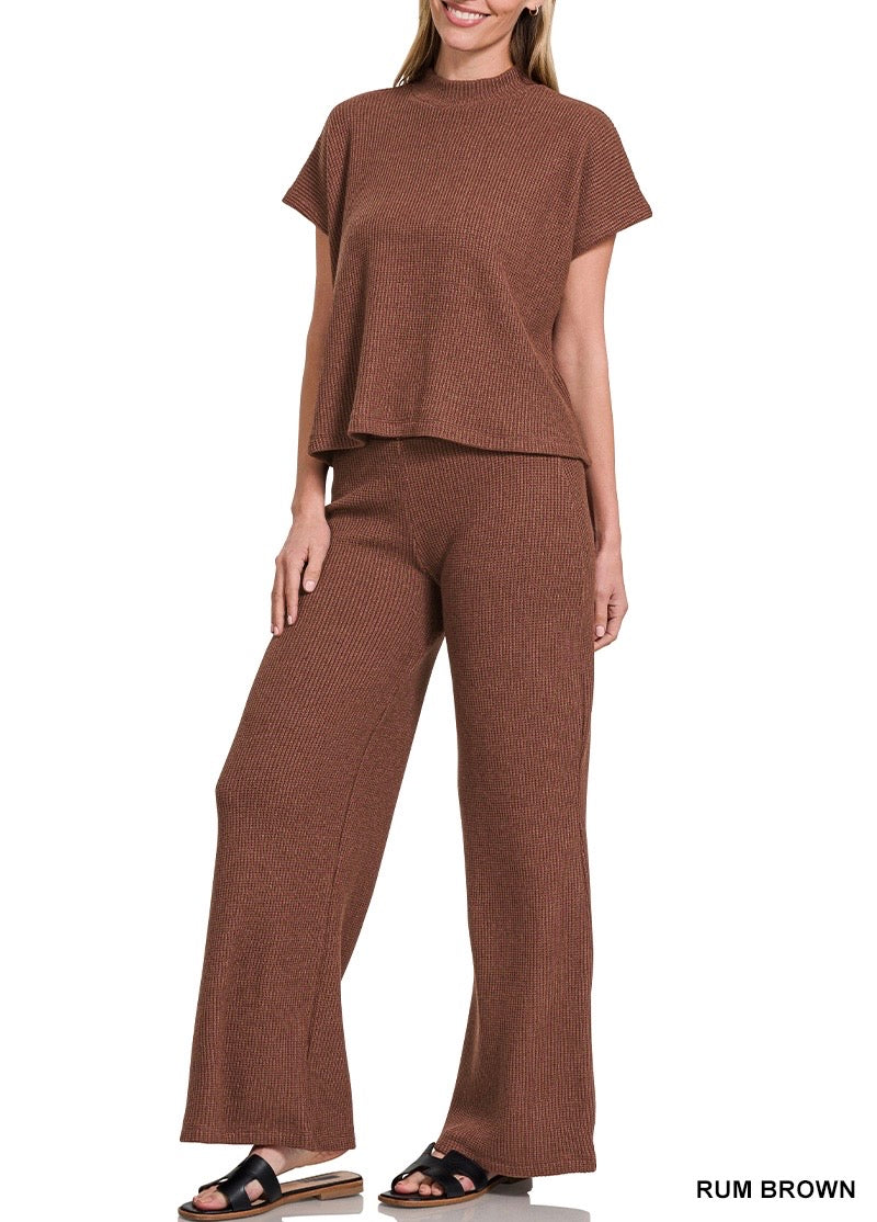 Boxy Sweater Pant Set