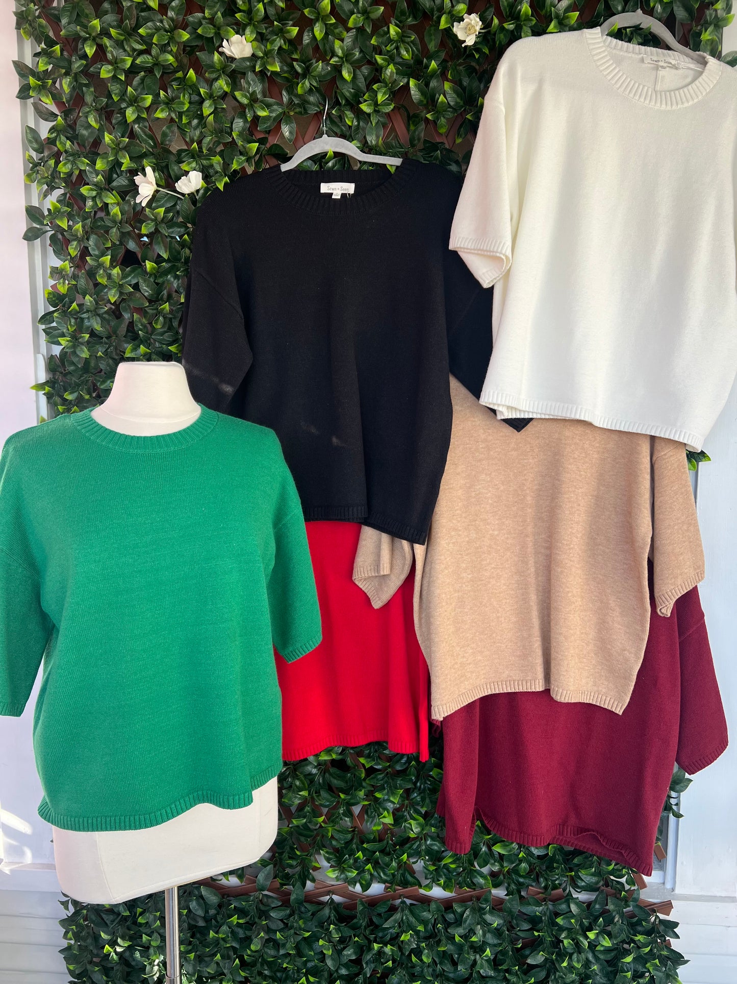 S/S Boxy Sweater