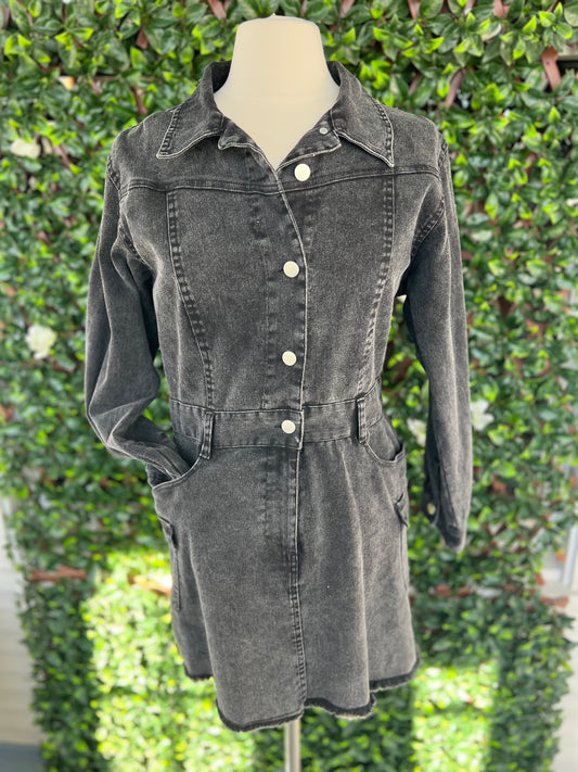 Black Denim Dress
