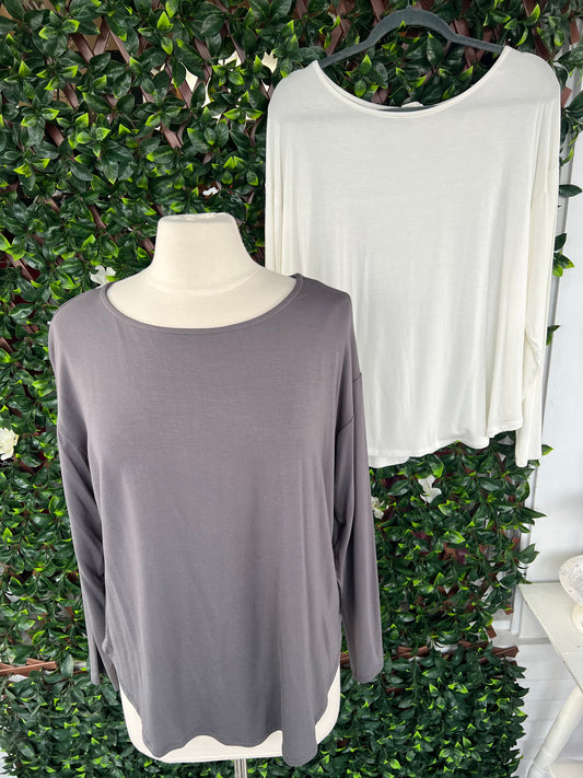 Lightweight LS Boatneck Top