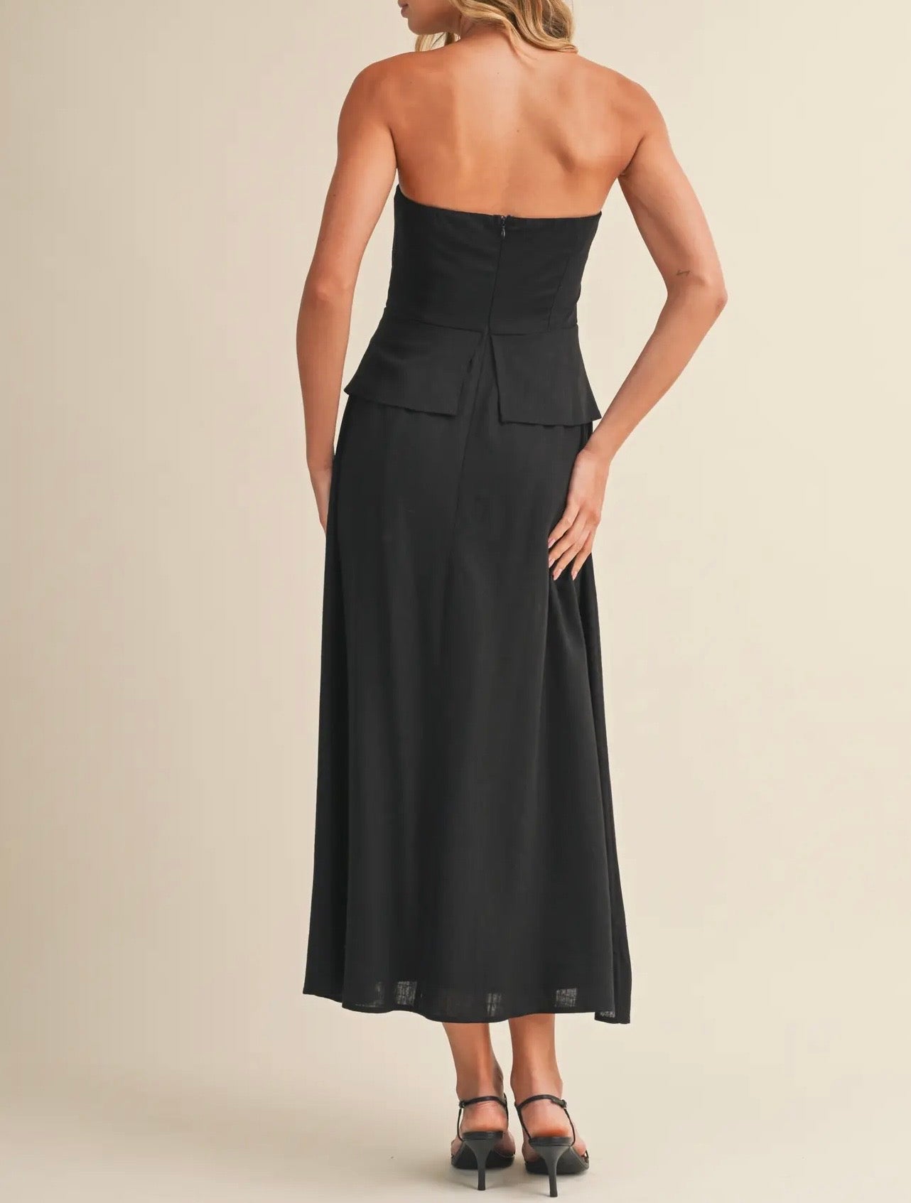 Tube Top Midi Dress
