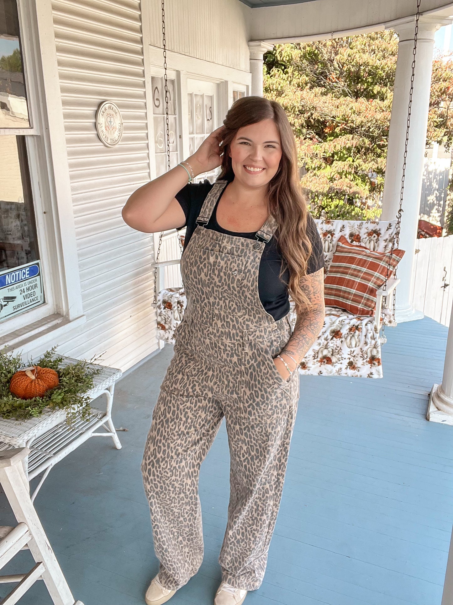 Leopard Overalls