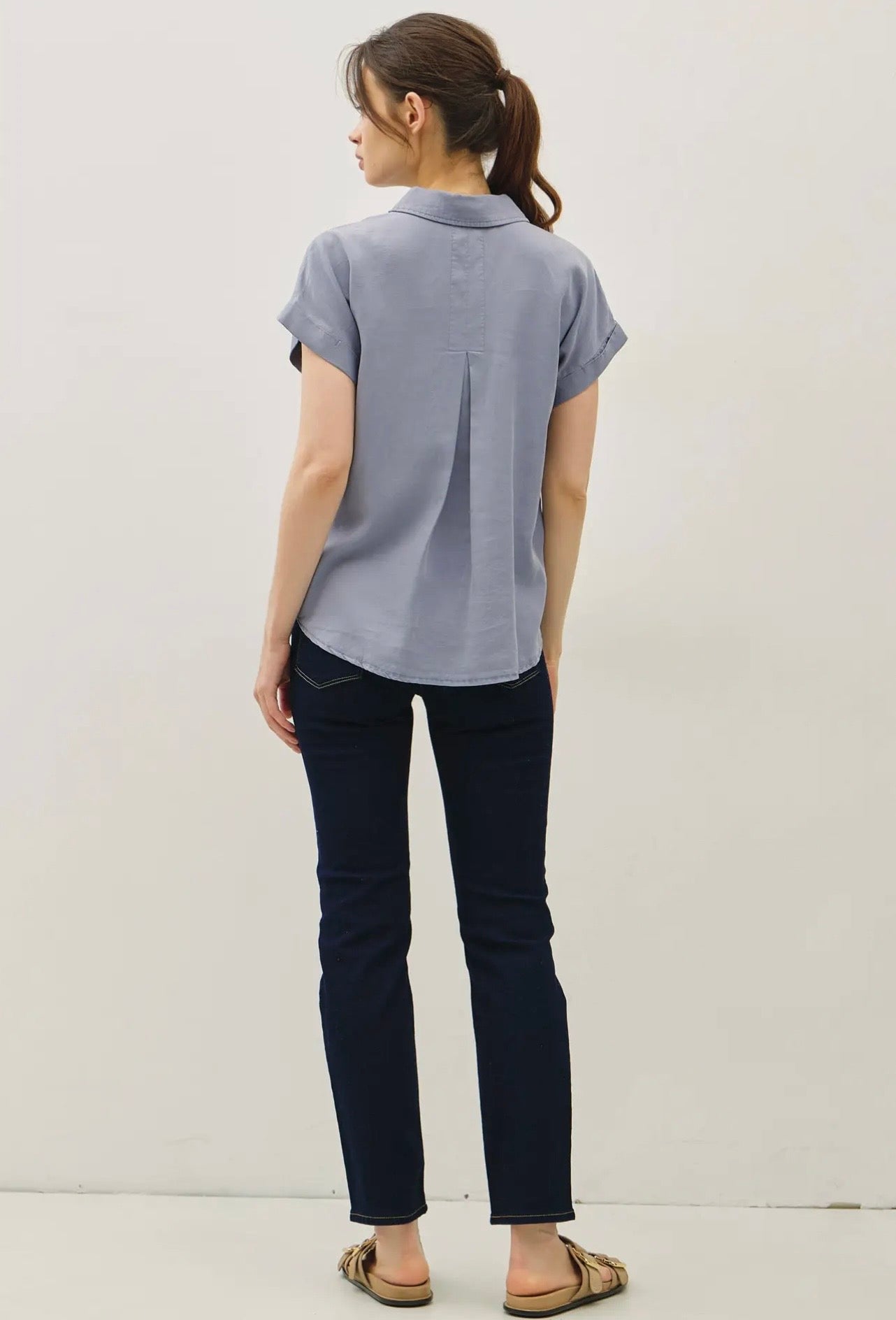 Tencel SS Button Down Shirt