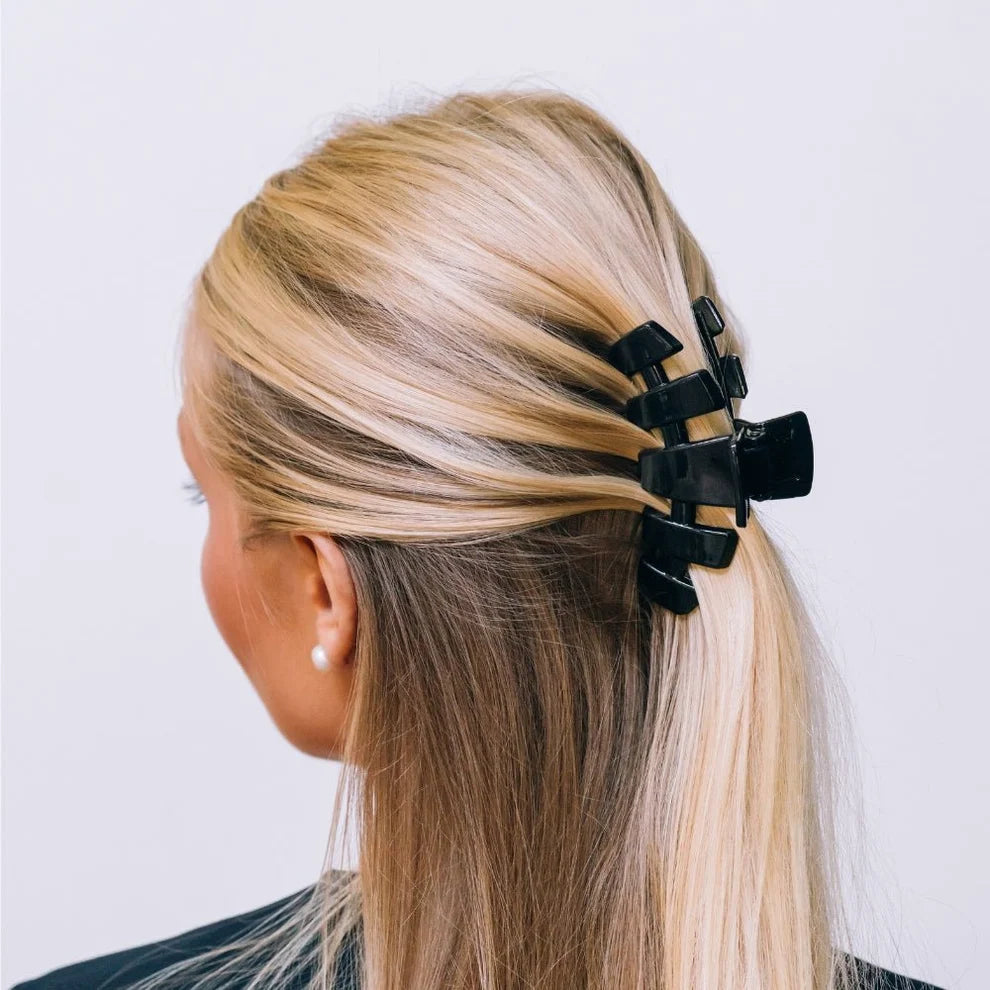 Classic Jet Black Claw Clip