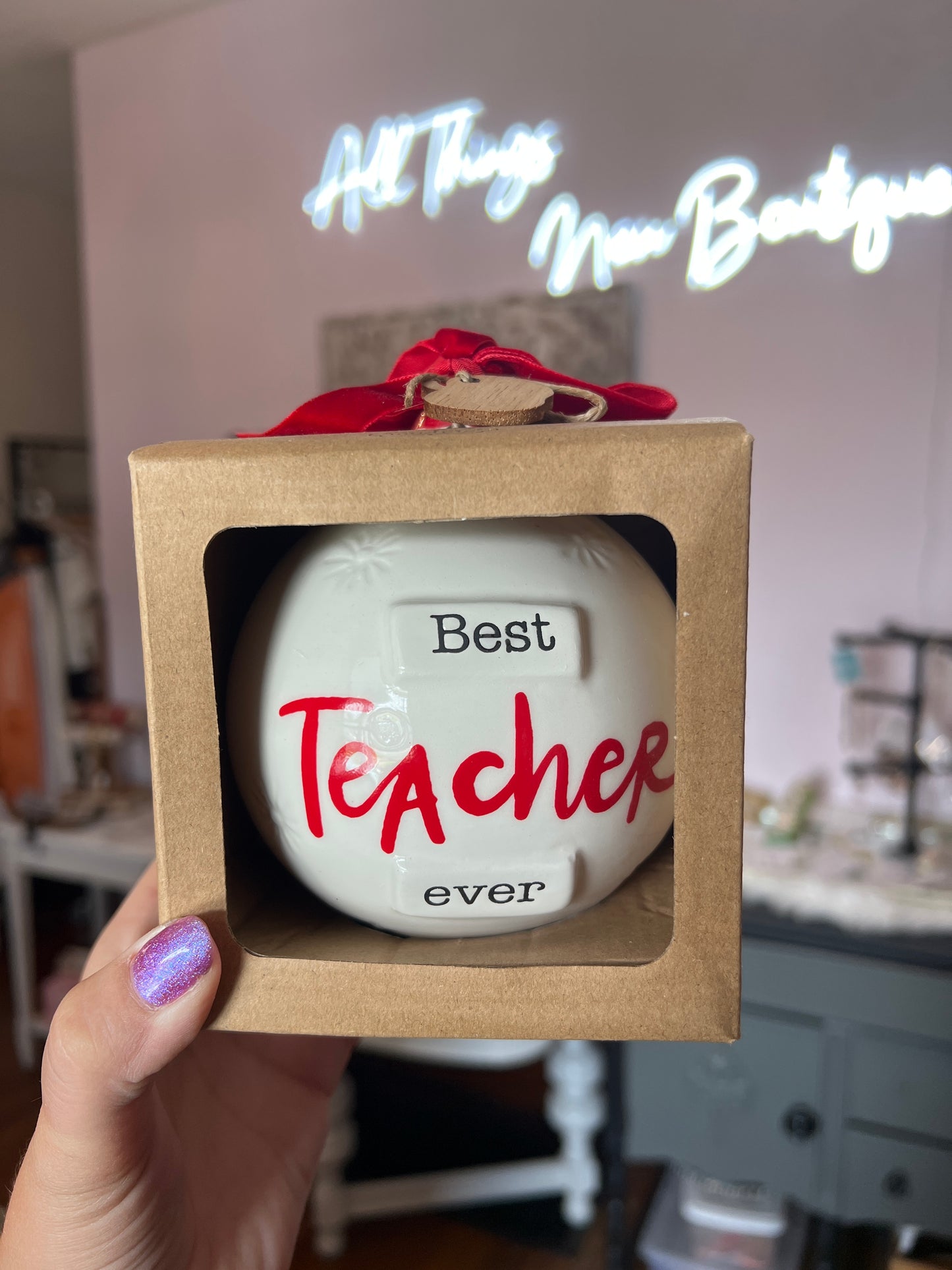 Teacher Ornament