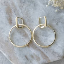 Twofold Earrings-Circle