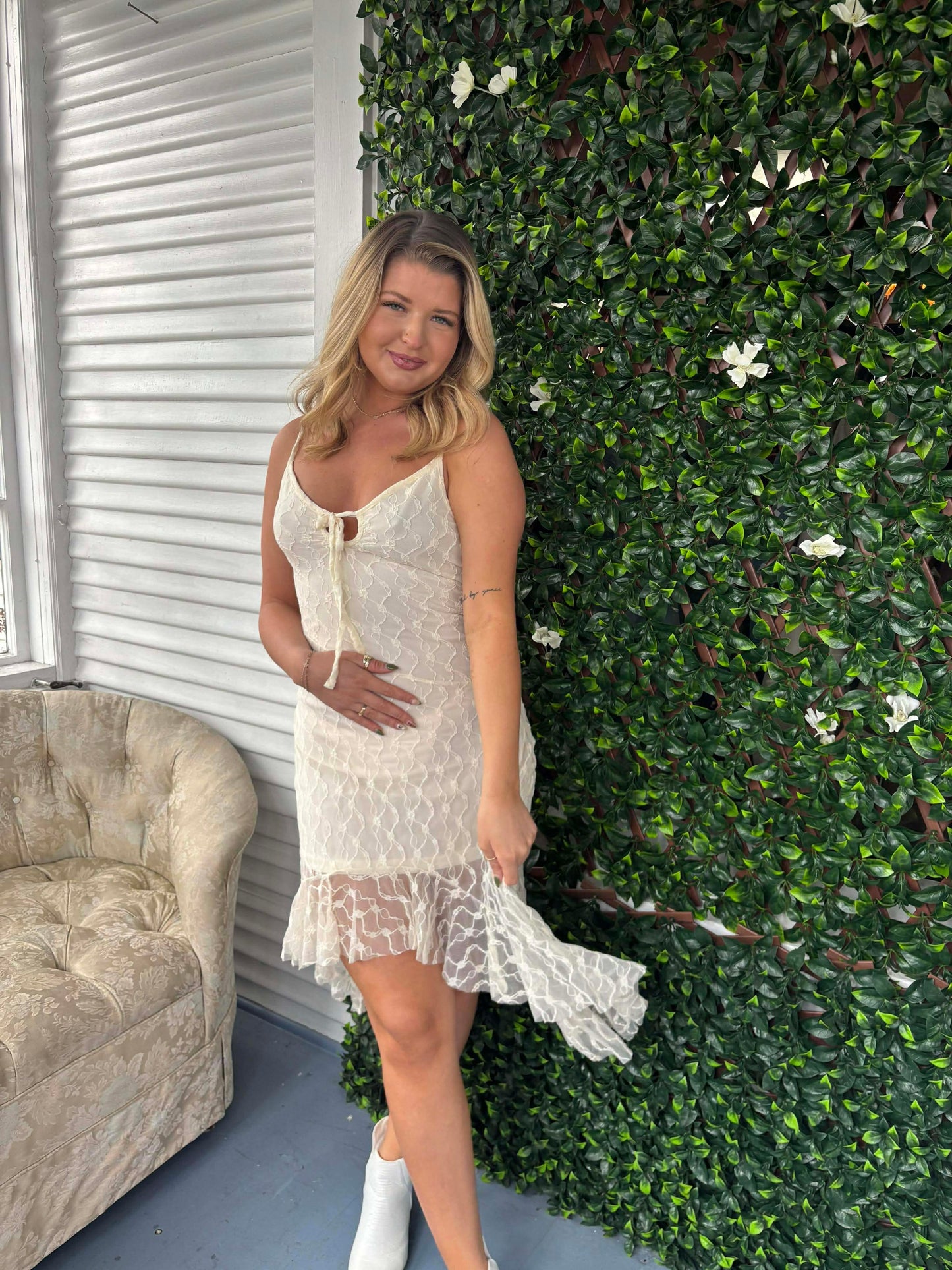 HiLow Lace Maxi