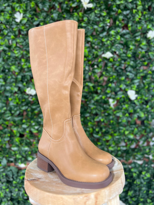 Camel Charlotte Boots