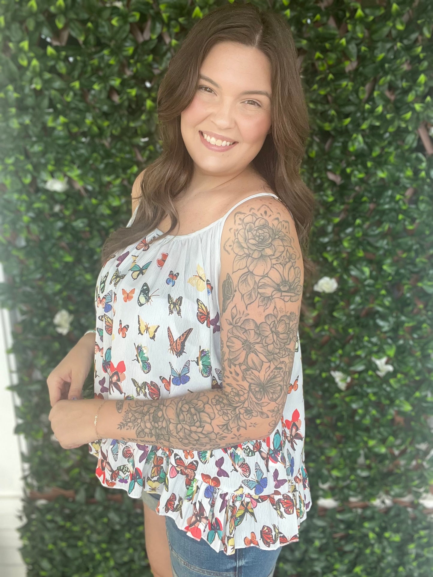 Butterfly Tank Top