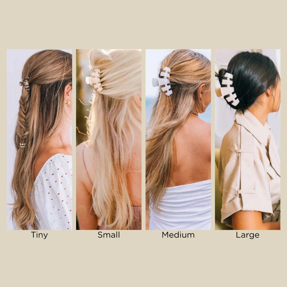 Classic Coconut White Claw Clip