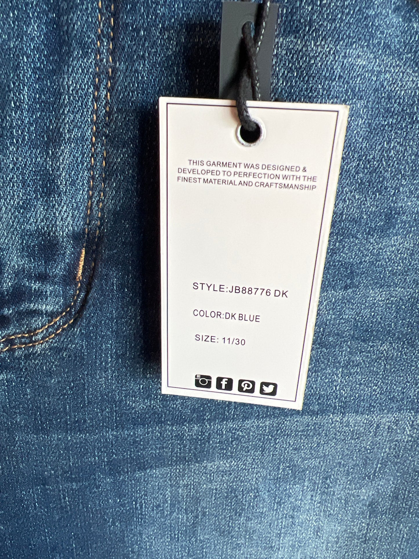 High Waist Tummy Control Slim Fit Jeans