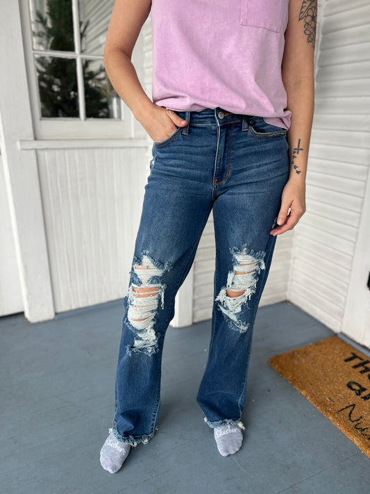 Mid Rise Dad Jean