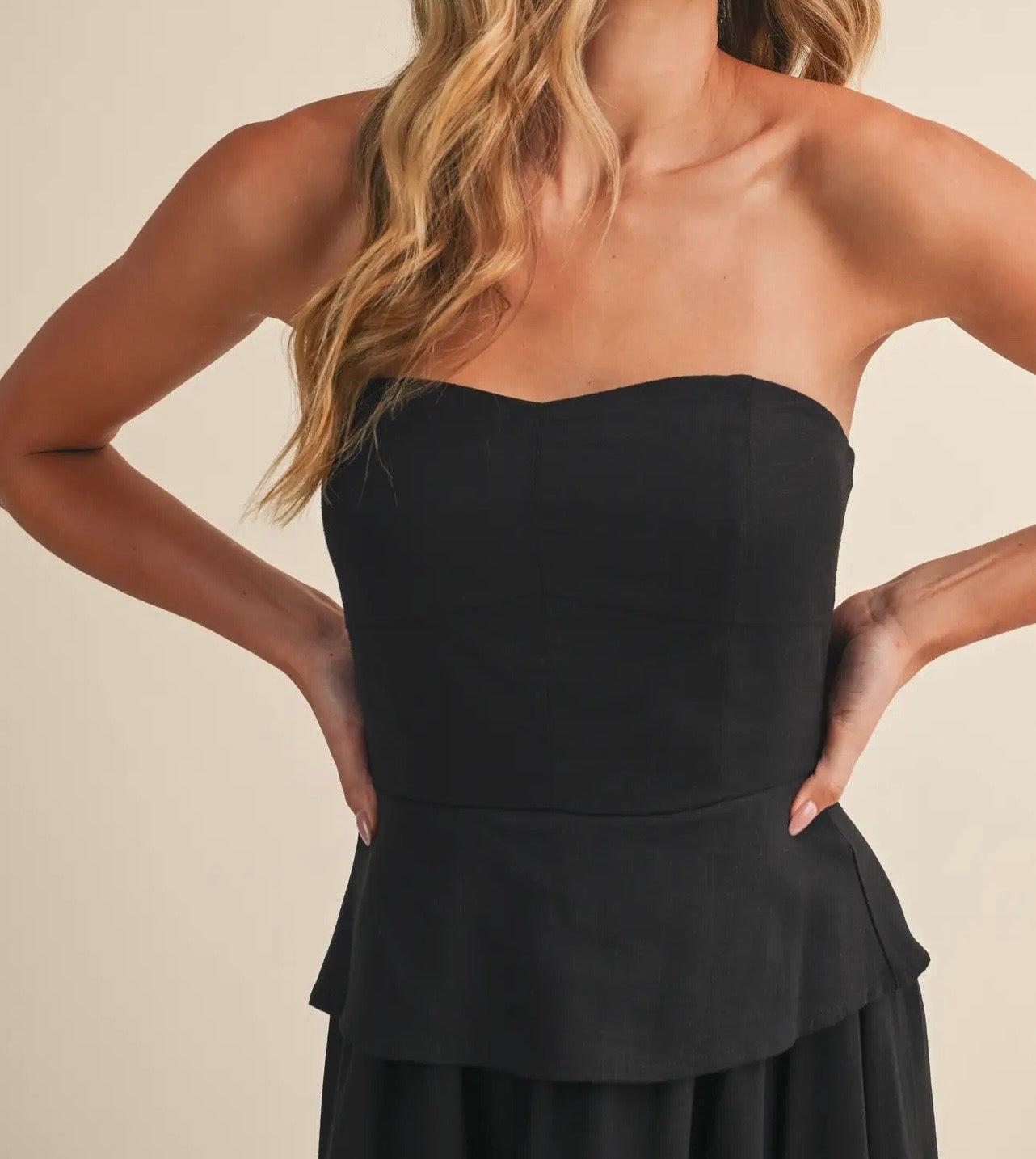 Tube Top Midi Dress