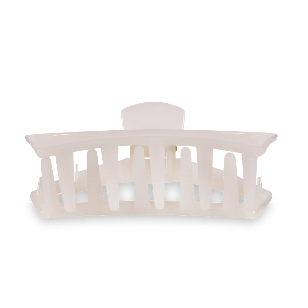 Open Coconut White Hair Clip