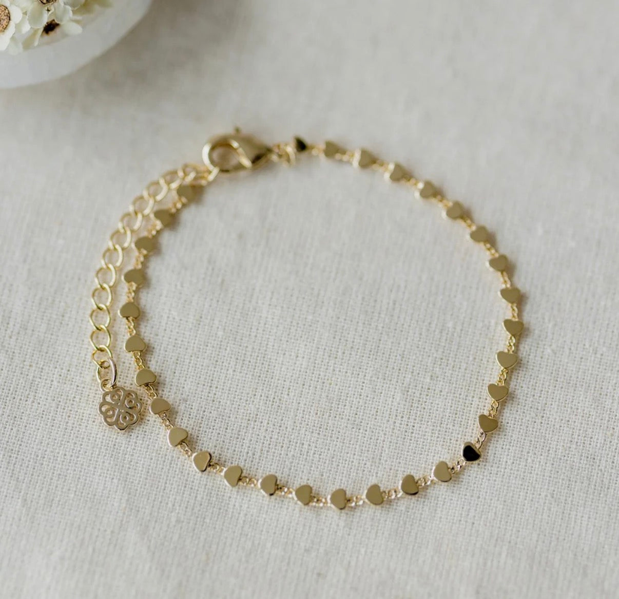 Heart Chain Bracelet