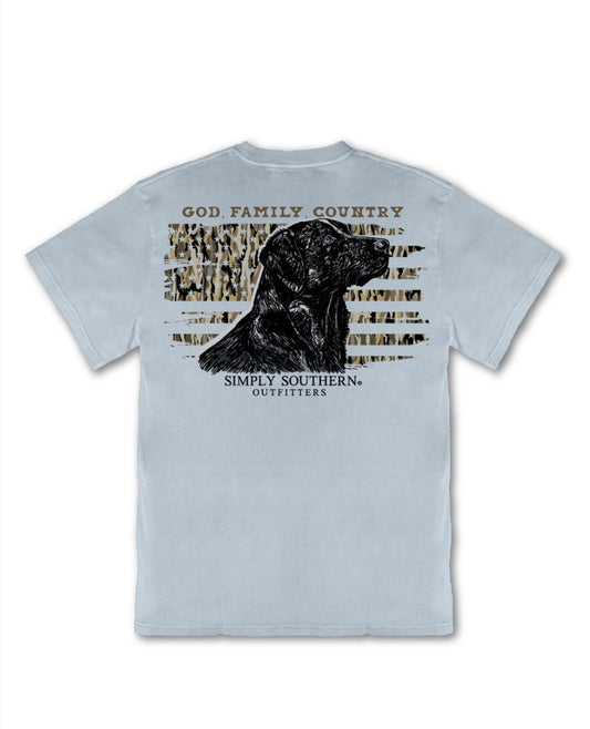 God, Family, Country Tee