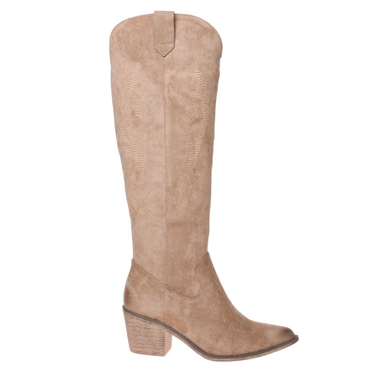 Taupe Cowgirl Boots