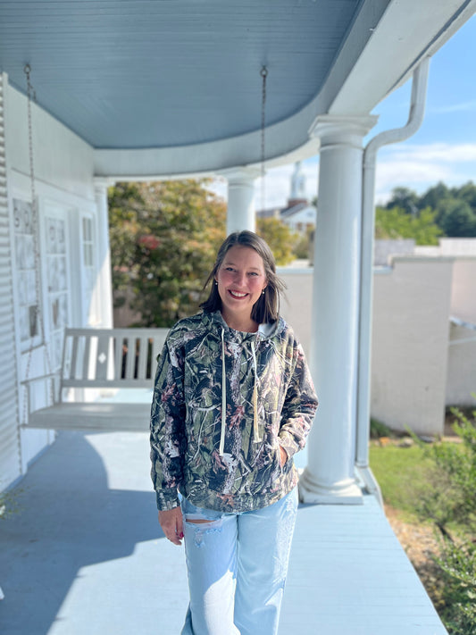 Camo French Terry Hoodie
