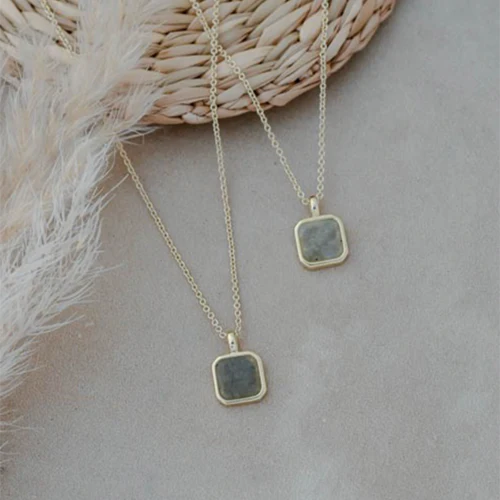 Florence Square Necklace