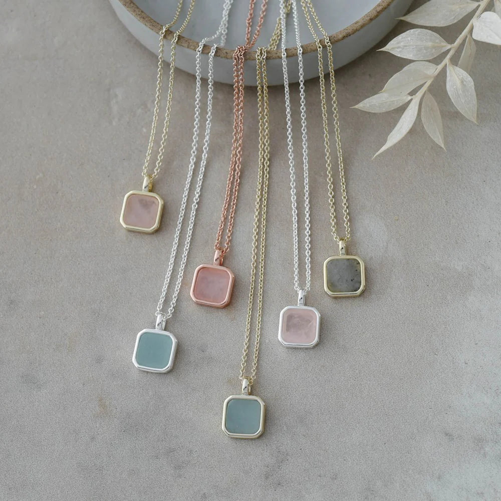 Florence Square Necklace