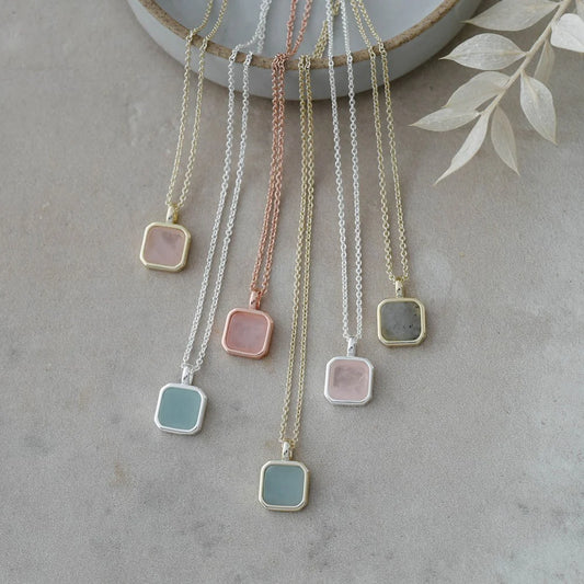Florence Square Necklace