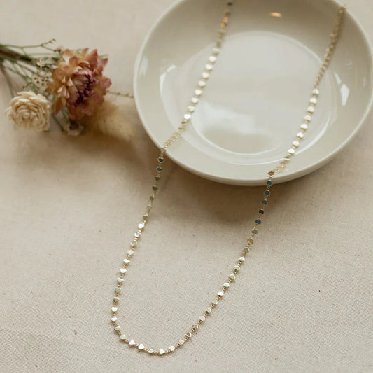 Row Of Hearts Necklace