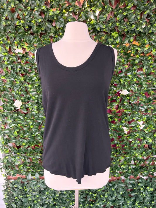 Relaxed Fit Scoop Tunic Tank