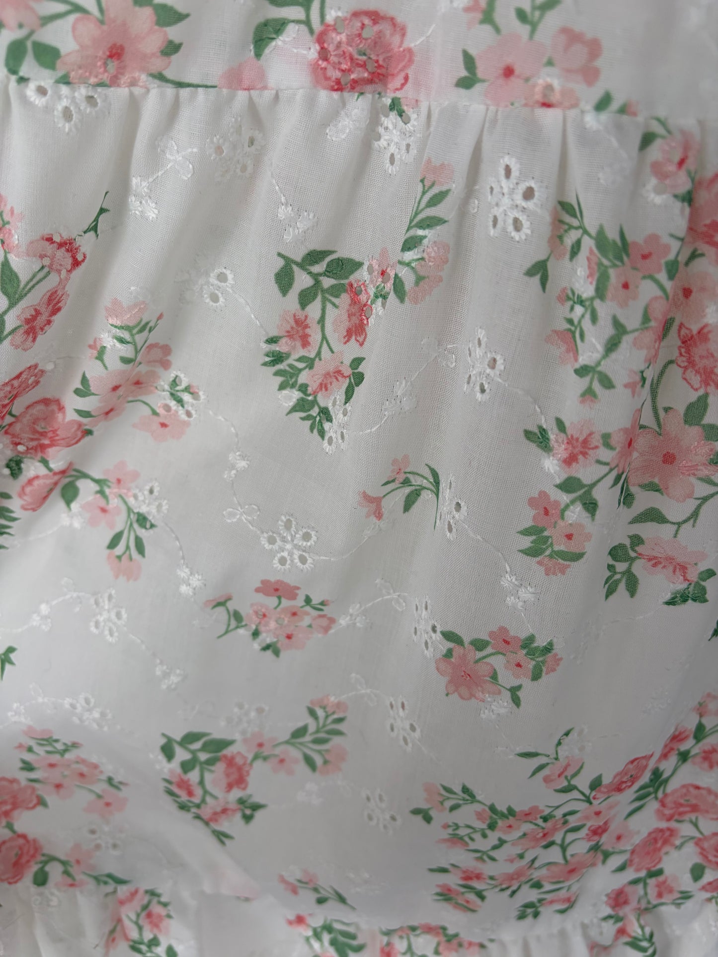 Eyelet Floral Maxi