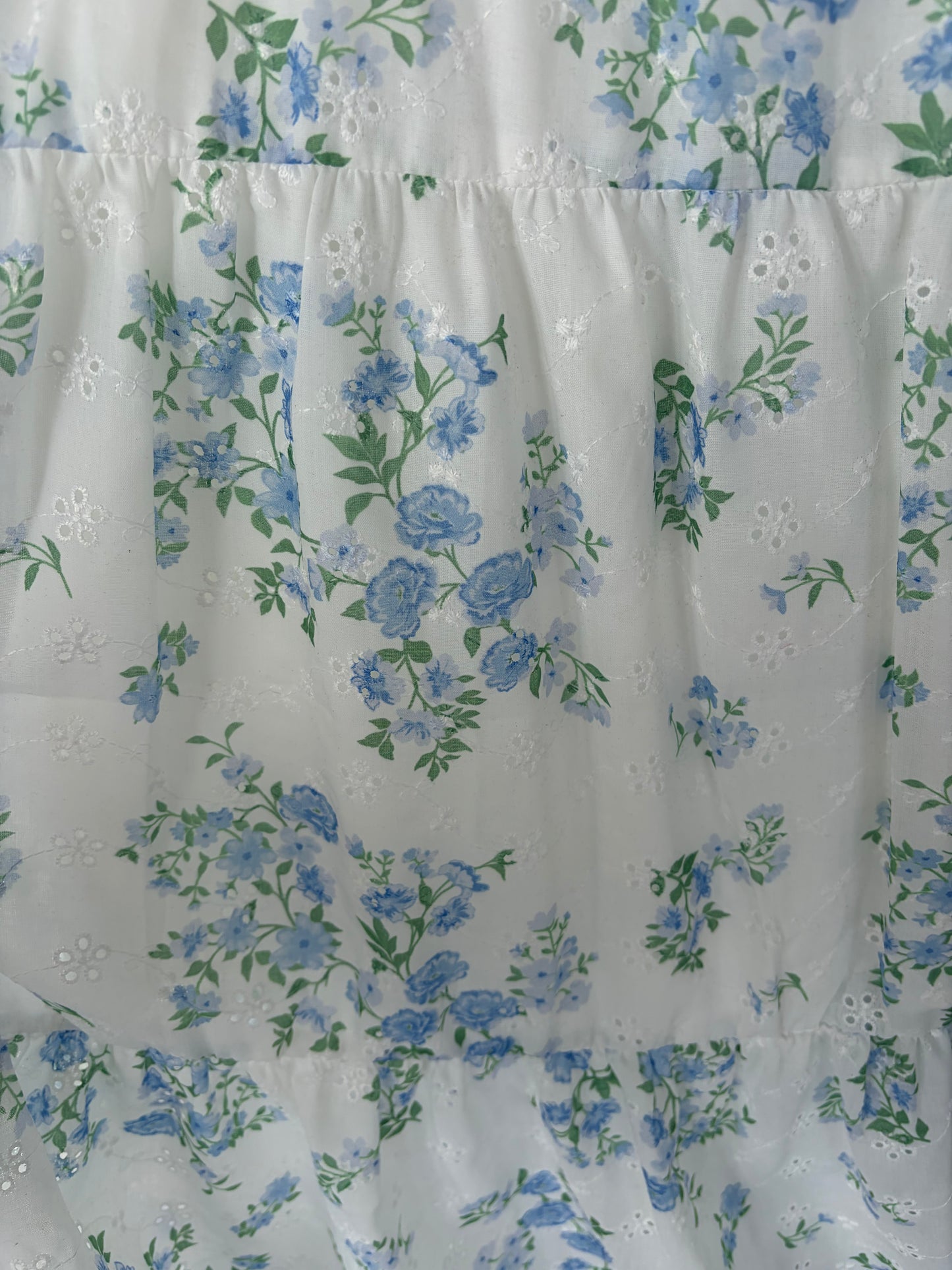 Eyelet Floral Maxi