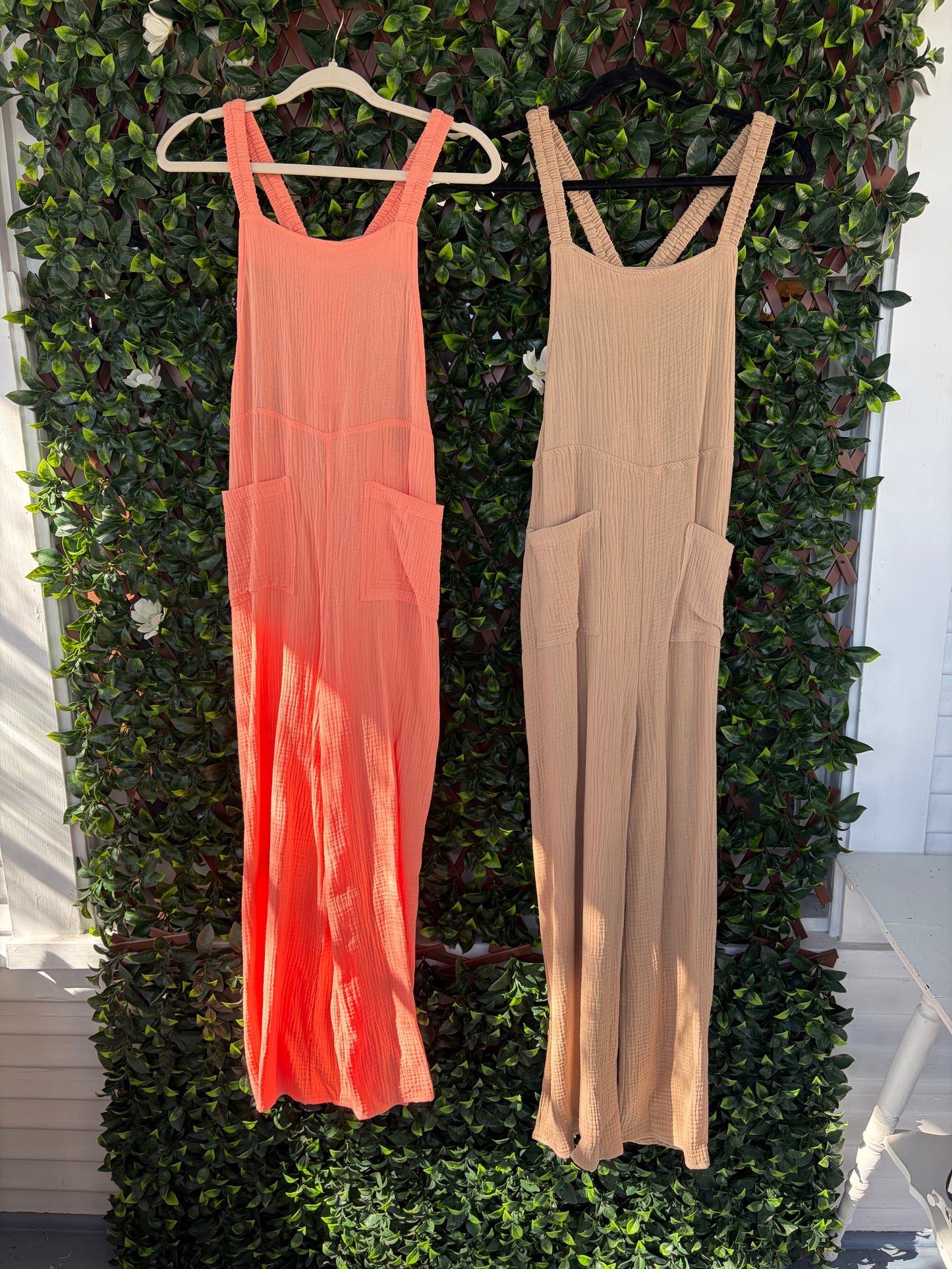 Hot Shot Gauze Jumpsuit