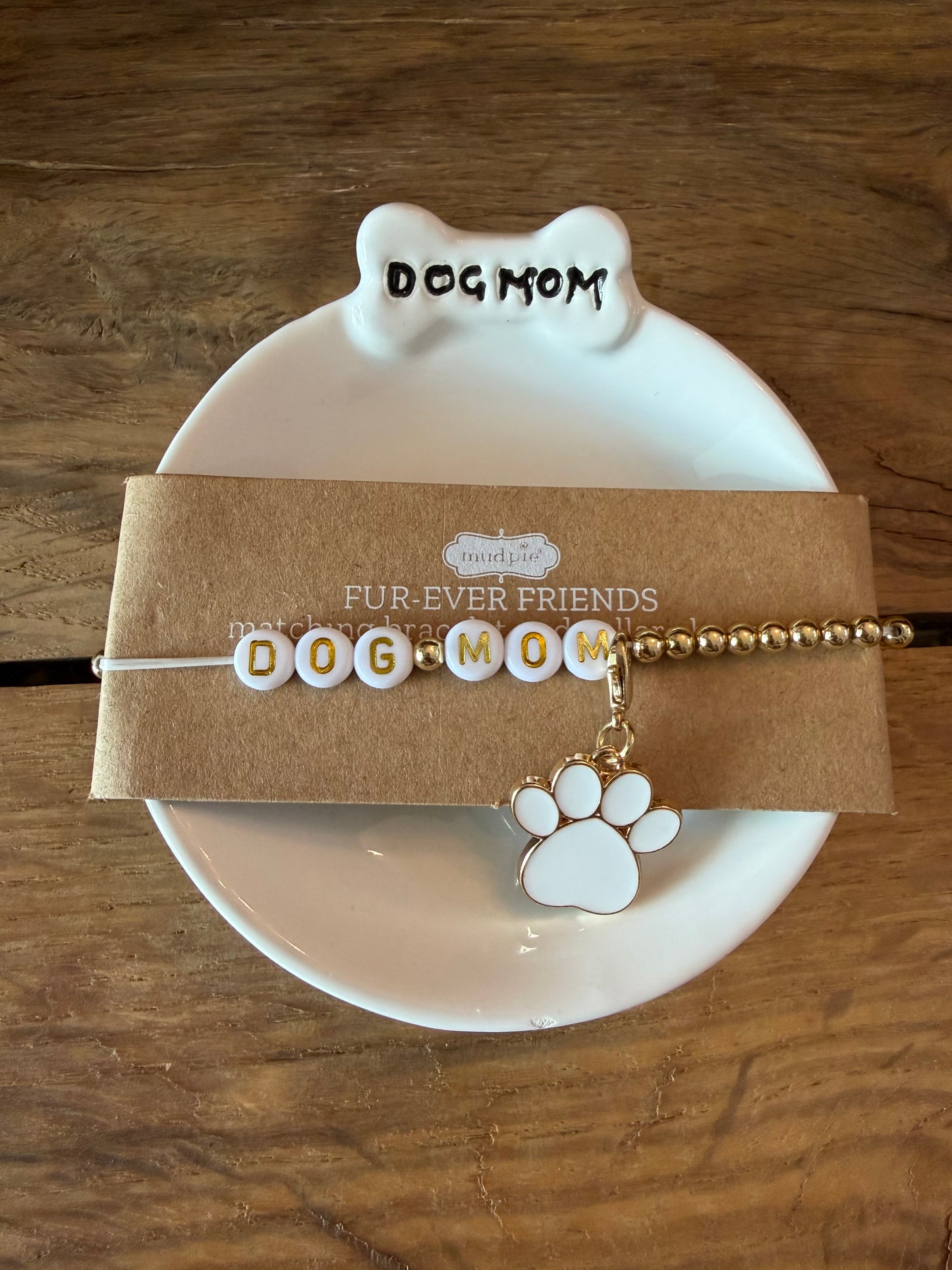 Trinket Dish, Bracelet with Matching Collar Charm