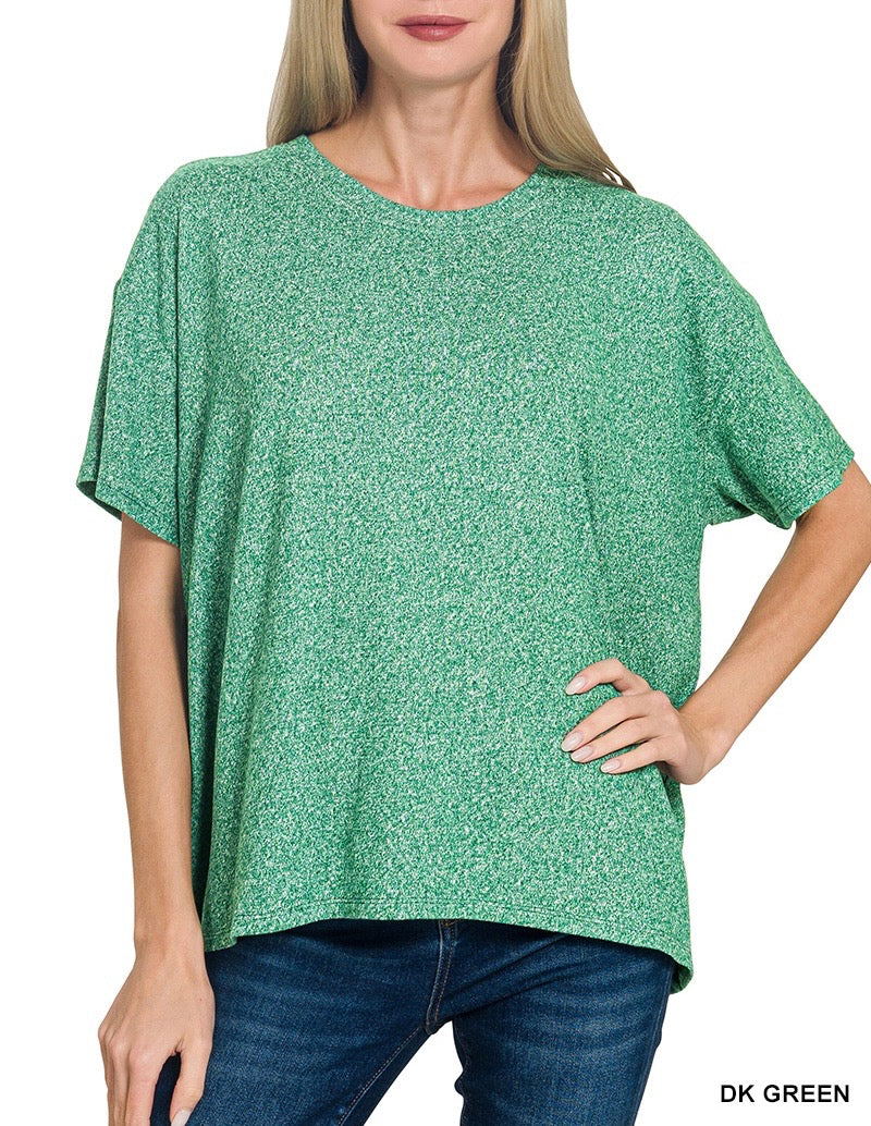 Soft Melange SS Tee Set