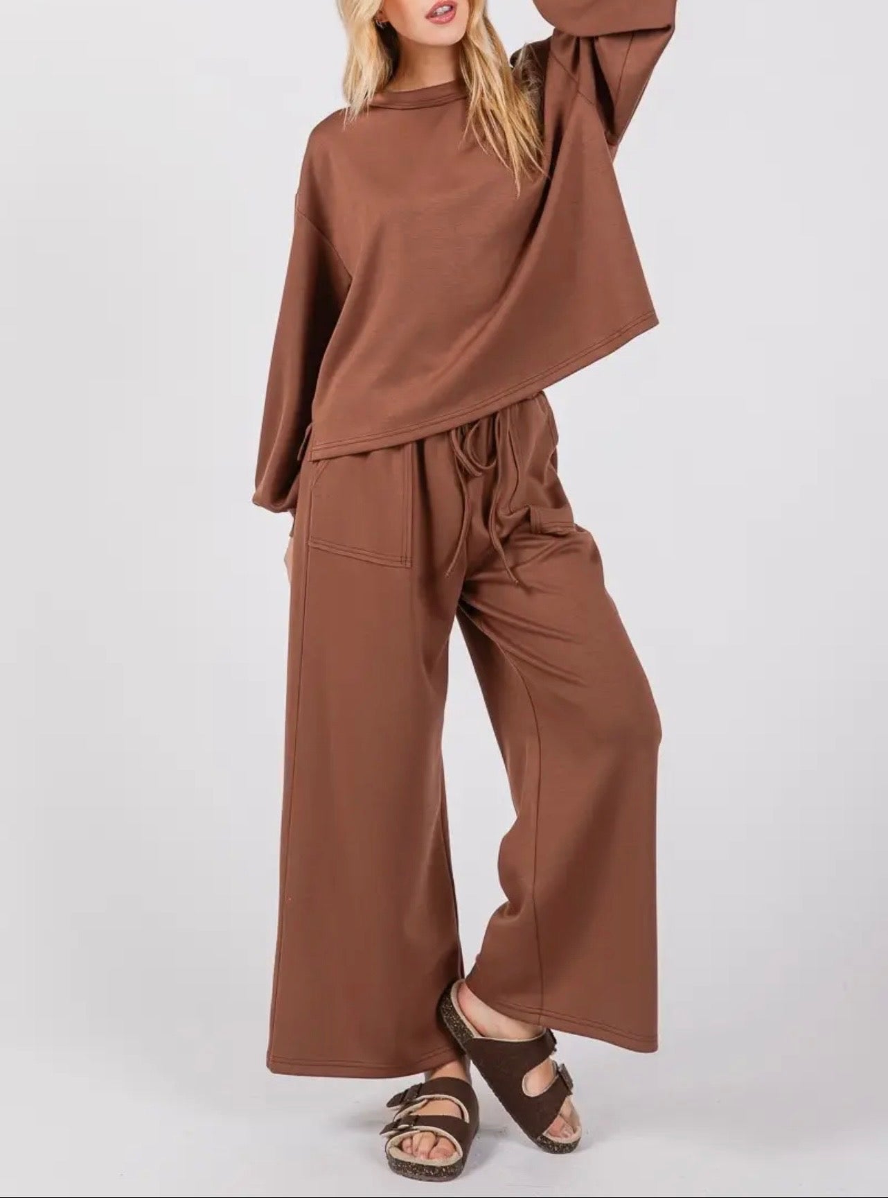 Scuba Top & Pant Set
