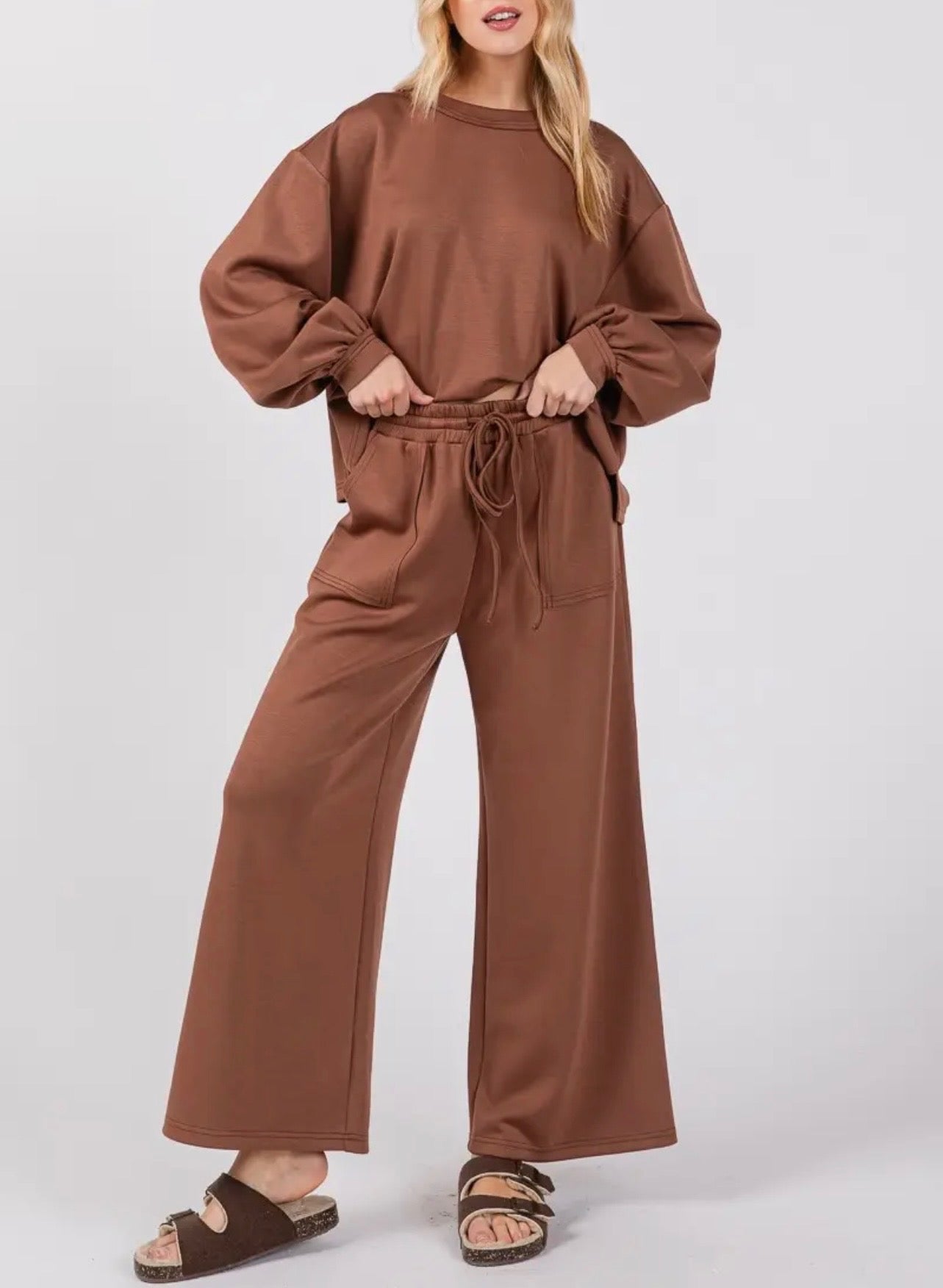 Scuba Top & Pant Set