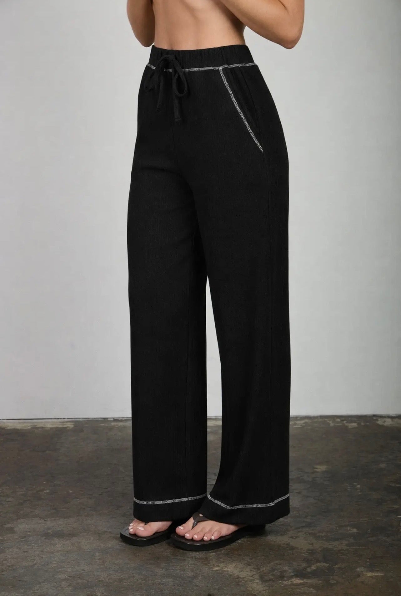 Ribbed Button Detail Lounge Set