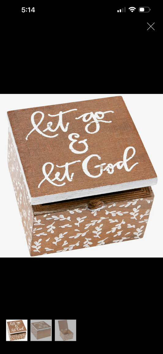 Hinged Box - Let God