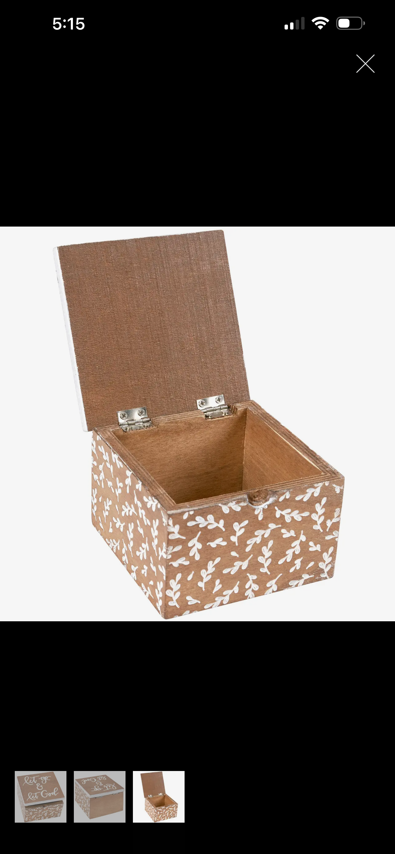 Hinged Box - Let God