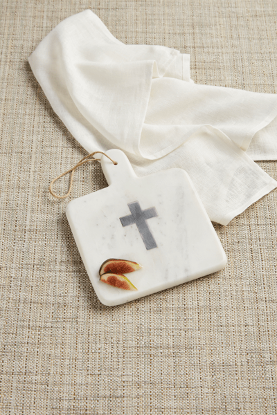 Marble Board with Cross
