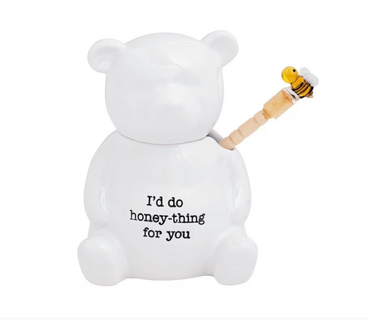Bear Honey Jar