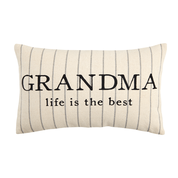 Striped Name Pillows