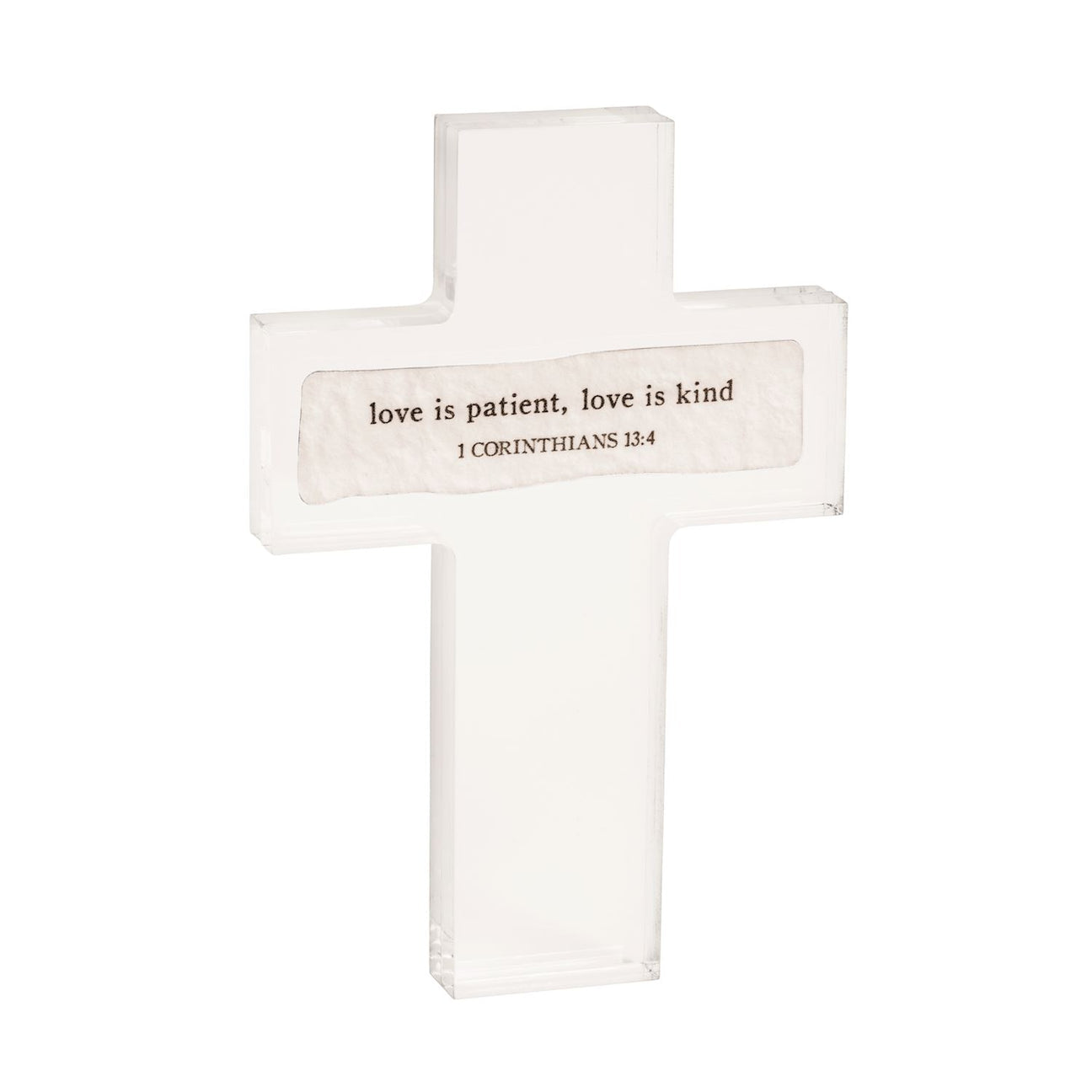 Acrylic Recycled Paper Cross