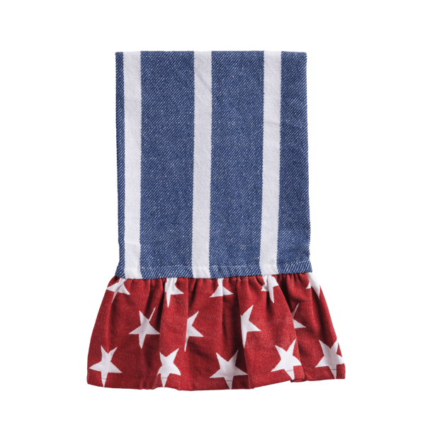 Blue Stripe Americana Towel