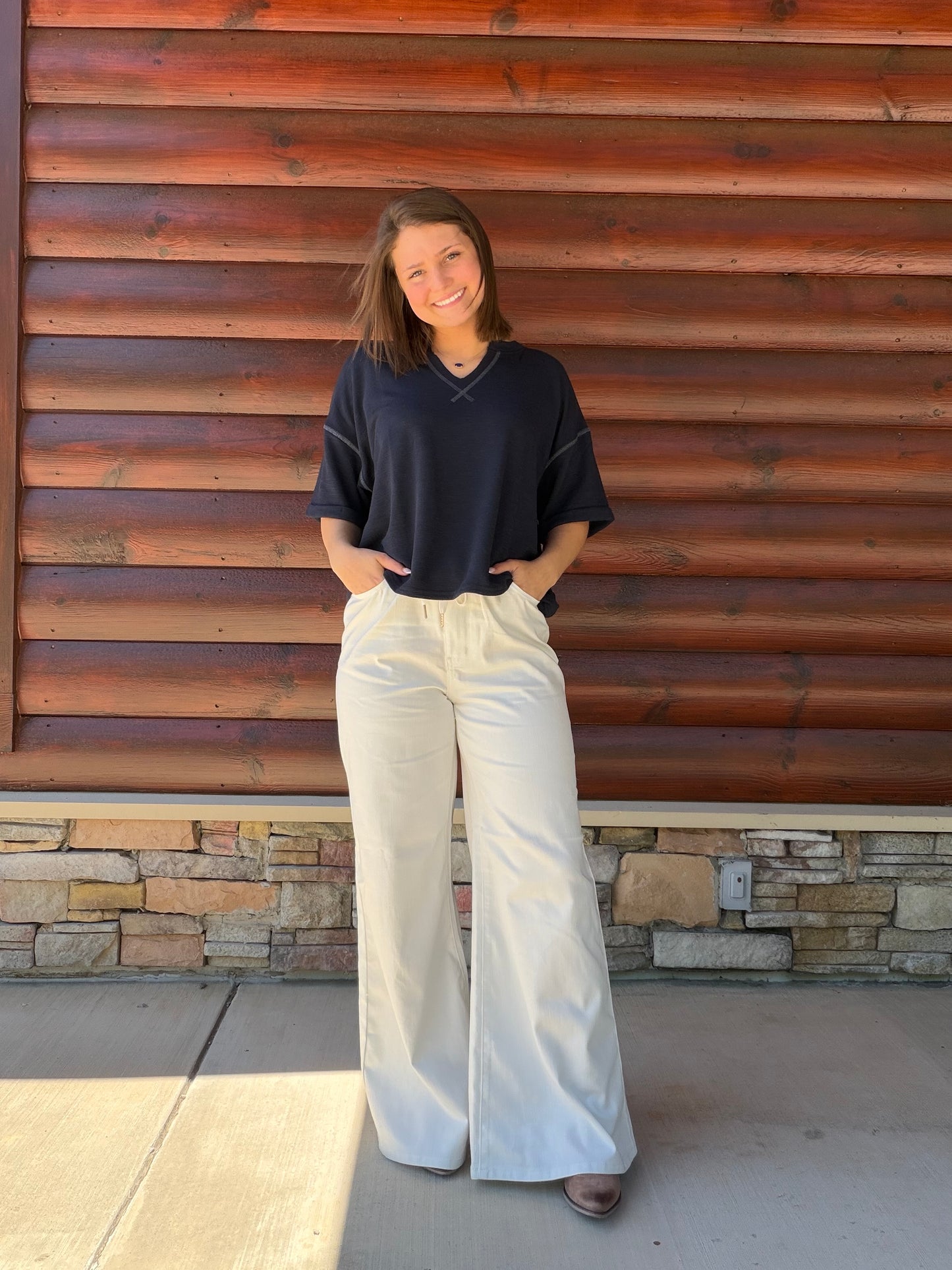 HW Featherweight Palazzo Jeans