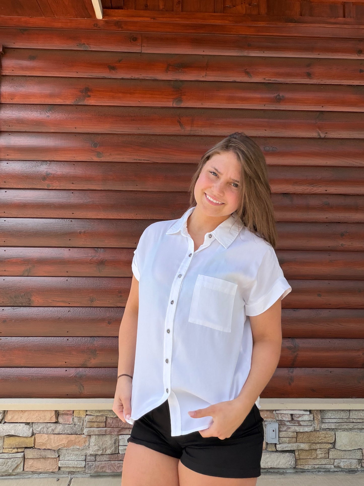 Tencel SS Button Down Shirt