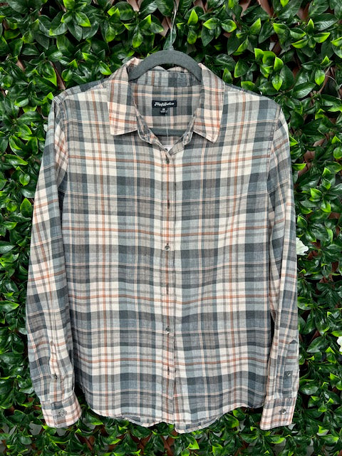 Blue Plaid Shirt