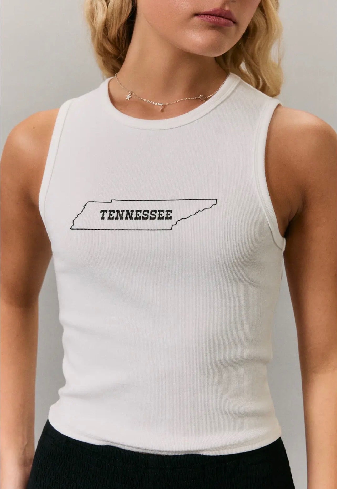 Tennessee State Outline Tank