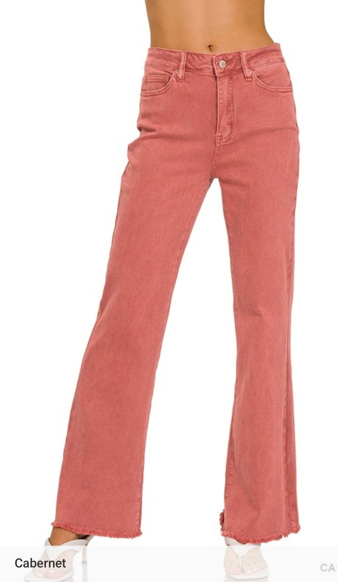 Colored Denim Jeans - Full Length