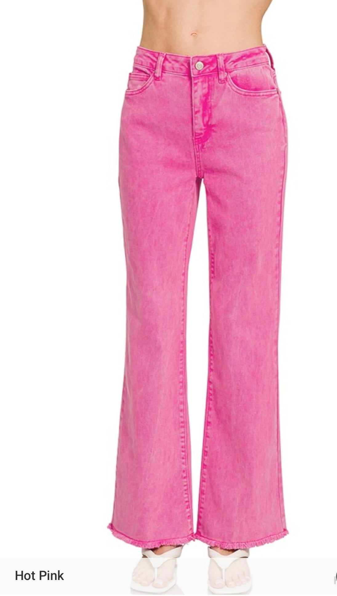 Colored Denim Jeans - Full Length