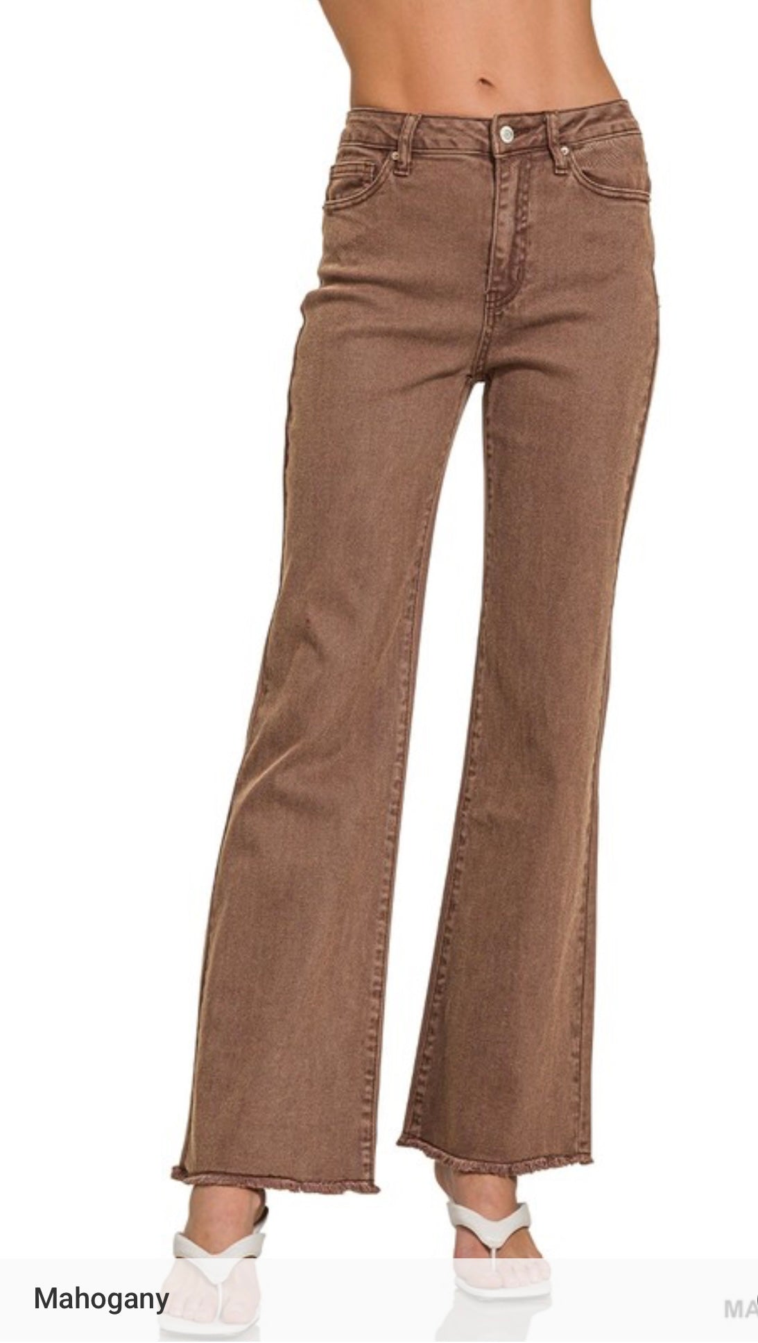 Colored Denim Jeans - Full Length