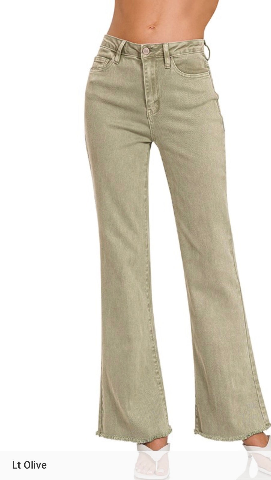 Colored Denim Jeans - Full Length